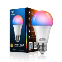 Vanance Smart Light Bulb, Wifi & Bluetooth 5.0, A19 E26 800Lm Color Changing Light Bulb, Warm To Cool White, Dimmable Led Lights, App Control, Ul Listed, No Hub Required, Works With Alexa Google Home