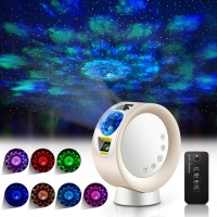 Litenergy Led Sky Projector Light, Galaxy Lighting, Nebula Star Night Lamp With Base And Remote Control For Gaming Room, Home Theater, Bedroom , Or Mood Ambiance (Gold)