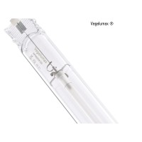 Vegelumax 600W Double Ended High Pressure Sodium De Hps Grow Light Bulb,High Par Enhanced Red And Orange Optimized Spectrum For Indoor Hydroponic Horticulture Plant Growth,Ppf 1050 Mol/S,Cct 2000K