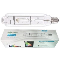 Vegelumax Mh 600W Metal Halide Single Ended Hid Grow Light Bulb Lamp High Par Enhanced Blue And Violet Spectrums For Hydroponic