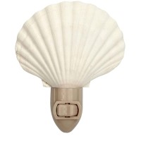 Sea Shell Light Seashell Night Light Plug In Manual 1 Pc White Clam Sea Shell Night Light Shell Beach Night Light Plug In