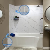 Palisade 94 In. Trim Kit In Carrara Marble