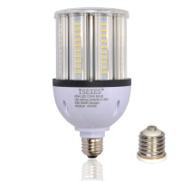 Tsexes 40W Led Bulbs 6000Lumen E26 Medium Base Led Corn Light Bulb 5000K Daylight,Equivalent 175W To 250W Metal Halide Bulb Hid Hps Bulb For Indoor Outdoor Garage Workshop Warehouse Backyard