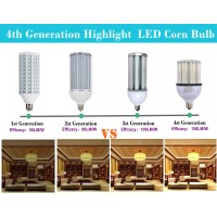 Tsexes 40W Led Bulbs 6000Lumen E26 Medium Base Led Corn Light Bulb 5000K Daylight,Equivalent 175W To 250W Metal Halide Bulb Hid Hps Bulb For Indoor Outdoor Garage Workshop Warehouse Backyard