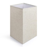 Outon Linen Lamp Shade 16 X 8.5 X 8.5 Inch For Shelf Floor Lamp (Beige)