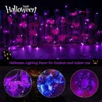 Minetom Halloween String Lights Outdoor 100 Count 25 Feet Incandescent Bulb Mini Lights For Christmas Indoor Garland Party Festi