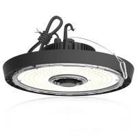 Omibrite Commercial Led Warehouse Ufo High Bay Light, 200W 27000Lm Dimmable, 110-277V Industrial Lighting For Job Site/Workshop/Wet Location, Ul & Dlc-Listed (Works W Motion Sensor, Not Included)