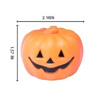 Tkygu Halloween Pumpkin Decorative String Light Festive Decoraions(30 One Pumpkin Lights) 11.81 Feet Indoor Outdoor Holiday Warm Lights Modes Steady