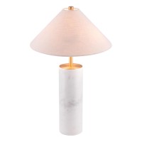 Ciara Table Lamp Beige And White