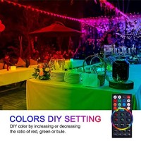 Upgraded Led Flood Light Outdoor 25W 4 Pack,Diy Color Changing Rgb Party Light Stage Light Yard Light With Remote, Indoor Spot Light Floodlights Waterproof Timing Dimmable Uplights For Events