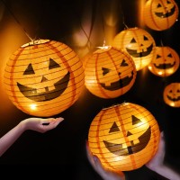 Bunny Chorus Extra Large Jack O Lanterns Halloween Decorations Outdoor Pumpkin Decor Paper Lanterns With Lights Pumpkin Lights W