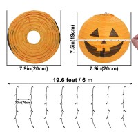 Bunny Chorus Extra Large Jack O Lanterns Halloween Decorations Outdoor Pumpkin Decor Paper Lanterns With Lights Pumpkin Lights W