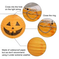 Bunny Chorus Extra Large Jack O Lanterns Halloween Decorations Outdoor Pumpkin Decor Paper Lanterns With Lights Pumpkin Lights W