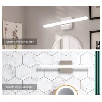 Kinyota Modern Led Vanity Lights For Bathroom 1988In 12W Daylight White Chrome Bathroom Light Fixtures Bathroom Lights Over Mir