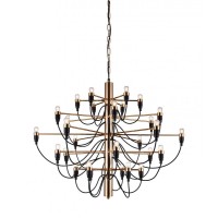 30 Light Chandelier With Gold Finish