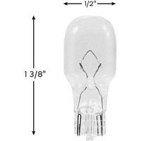 Etoplighting 24-Pack 12V 18W T5 Wedge Base Replacement Bulb, T5, Low Voltage, T5-12V-18W, Apl2372