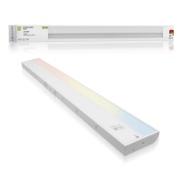 Asd Led Under Cabinet Lighting 40 Inch, Dimmable, Hardwired Or Plug-In Installation, 3 Color Levels- 2700K/3000K/4000K, Linkable Kitchen Under Counter Lighting, Etl & Energy Star, White Finish