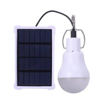 Aiyego Solar Light Bulb Outdoor, Portable 140Lm 12Led Light-Sensation Solar Powered Light Bulb With 1500Mah Rechargeable Battery For Chicken Coop Camping Hiking Tent Shed Patio Garden Barn