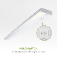 Asd Led Under Cabinet Lighting 32 Inch Hardwired Or Plugin Installation 2700K3000K4000K Hilow Switch Linkable Kitchen Un