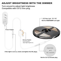 Gxilee Ul Listed 12V 2A Led Power Supply With Dimmer Switch Input 100240V Output 12 Volt Transformer With Dc 55Mm X 21Mm Con