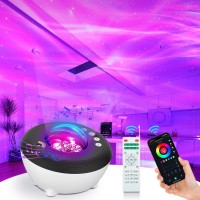 Galaxy Projector Star Projector For Bedroom Aurora Projector With Smart App Remote Control White Noise Bluetooth Speaker Ni