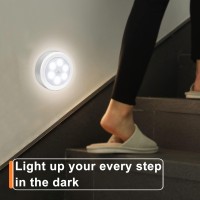 Svarog Motion Sensor Closet Lights Indoor Motion Sensor Light Battery Powered Stair Lights Stickanywhere Wall Light Night Light