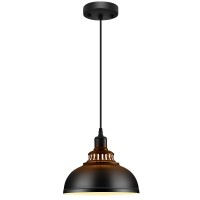 Mgloyht Pendant Lights Metal Vintage Farmhouse Ceiling Lamp Hanging Light Fixtures With E26 Base Industrial Black Pendant Lig