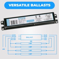 10 Pack Replacement For Icn4P32Sc 3 4 Lamp T8 Fluorescent Electronic Ballast 120277 Volt Instant Start Ul Approved