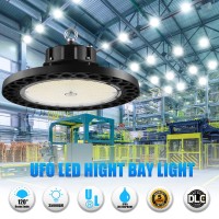 Serwing Led High Bay Light 150W, Super Bright Led Shop Light 21,000Lm Daylight, Ip66 Waterproof Commercial Warehouse Area Light, 1-10V Dimmable High Bay Shop Light1