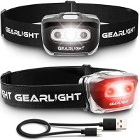 Gearlight Usb Rechargeable Headlamp Flashlight S500 Running Camping And Outdoor Led Headlight Camping Headlamps Head Lamp