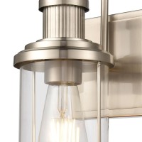 Millburn 12'' High 1-Light Sconce - Satin Nickel