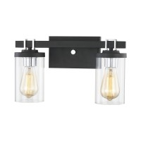 Holdfast 15'' Wide 2-Light Vanity Light - Charcoal