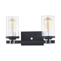 Holdfast 15'' Wide 2-Light Vanity Light - Charcoal