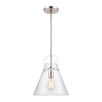 Gabby 11'' Wide 1-Light Mini Pendant - Polished Nickel