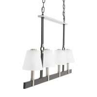 Armstrong Grove 36'' Wide 4-Light Linear Chandelier - Espresso