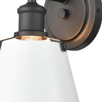 Holgate 9'' High 1-Light Sconce - Charcoal