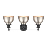 Haralson 24'' Wide 3-Light Vanity Light - Charcoal