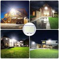 Serwing Led Flood Light 150W, Security Yard Light 18,000Lm Super Bright With 5000K Daylight, Ip66 Waterproof Led Flood Lights Outdoor For Garden, Yard, Playground, Basketball Court(2 Pack)