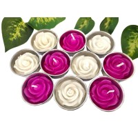 Jakapan Flower Tealight Candle Scented Aromatherapy Gift Set Birthday Party Supplies And Wedding Favor Baby Shower Decorations