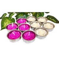 Jakapan Flower Tealight Candle Scented Aromatherapy Gift Set Birthday Party Supplies And Wedding Favor Baby Shower Decorations