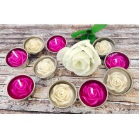 Jakapan Flower Tealight Candle Scented Aromatherapy Gift Set Birthday Party Supplies And Wedding Favor Baby Shower Decorations