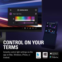 Elgato Light Strip Extension - Extend Up To 10M, 16 Million Colors Through Rgbww Leds With Warm/Cold White, App-Control Via Ios/Android, Pc/Mac, Stream Deck, Requires Light Strip