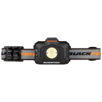 Blackfire - Klein Tools Outdoors - Rechargeable 2-Color Led Headlamp, Bbm6414, 800 Lumens, 3 Modes, Spot Light, Flood Light, Red Led, Magnetic, For Hiking, Camping, Hunting, Or Fishing Use