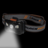 Blackfire - Klein Tools Outdoors - Rechargeable Auto-Off Led Headlamp, Bbm6048, Spot Light, Flood Light, 3 Modes, For Outdoor Use, Hiking, Camping, Hunting, Fishing