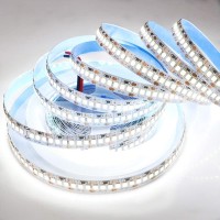 Suyooulin Led Strip Lights, Smd 2835 Led Strip, Dc12V 1200Leds 16.4Ft 26000Lm High Density Led Light Strips Non-Waterproof Ip21, 3 Times Brightness Than Smd3528 Led, Cool White 6500K