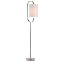 Distinct in design this floor lamp will definitely turn many heads towards itself with its mere presence The stalk design body with oval shaped accent on the top allows it to stand out and make a mark of its own The cylindrical shaped shade allows the lig