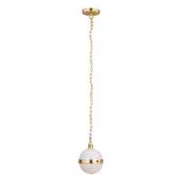 Harmelin 7'' Wide 1-Light Mini Pendant - White