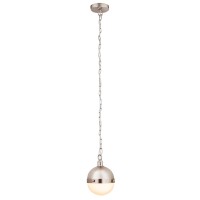 Harmelin 7'' Wide 1-Light Mini Pendant - Satin Nickel