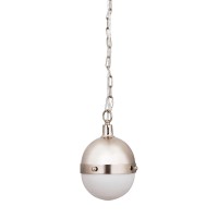 Harmelin 7'' Wide 1-Light Mini Pendant - Satin Nickel