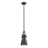 Chadwick 8'' Wide 1-Light Mini Pendant - Matte Black